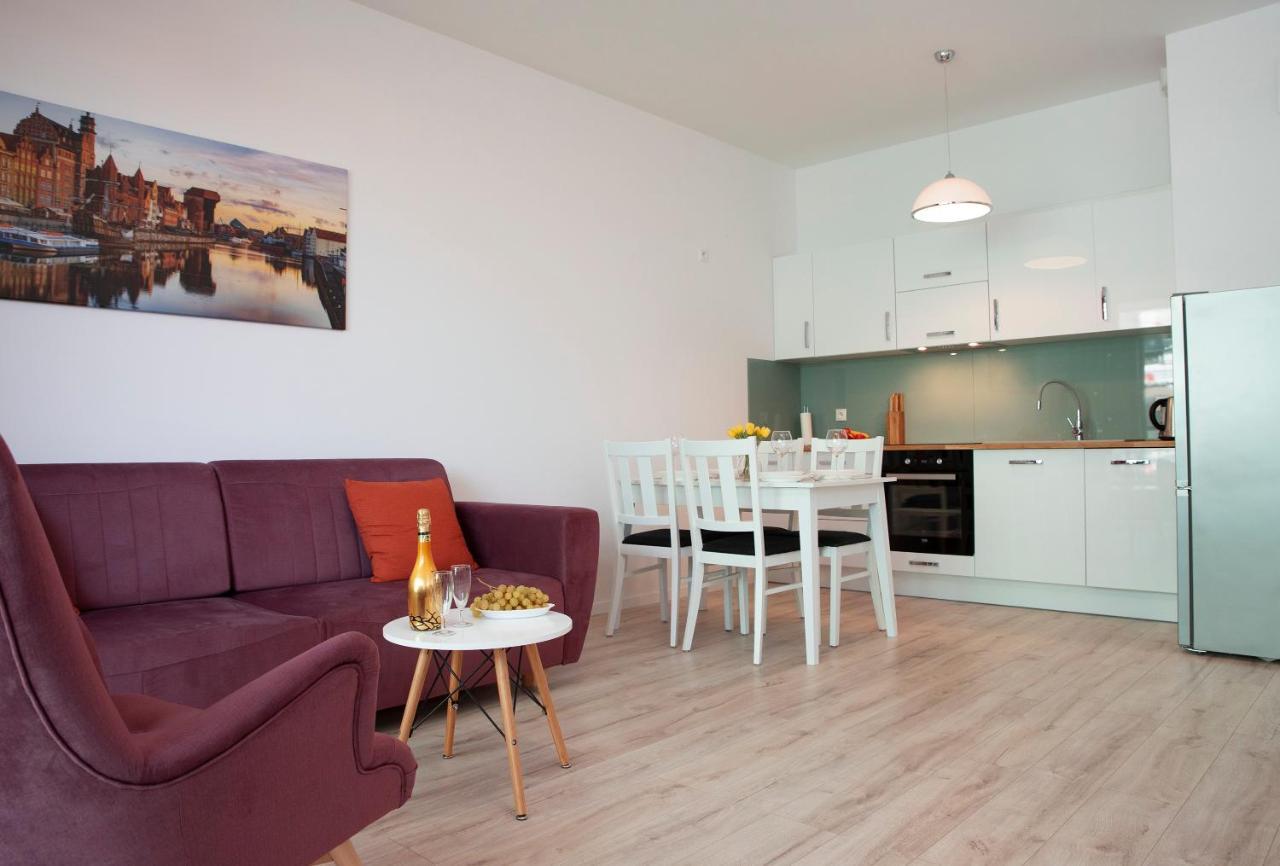 Luxus Apartament Fitness&Spa Z Sauna I Silownia Danzica Esterno foto